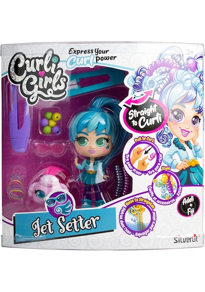 Silverlit Curli Girls Bebek Ve Hayvan 2'Li Set - Adeli Ve Fiji