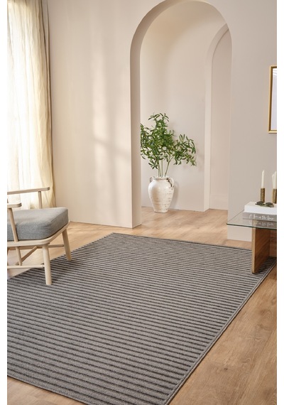 Kaşmir Halı Iskandinav Tyra Gray 80X150 CM Salon Mutfak Halısı Yolluk Salon Mutfak Halısı Yolluk Kilim