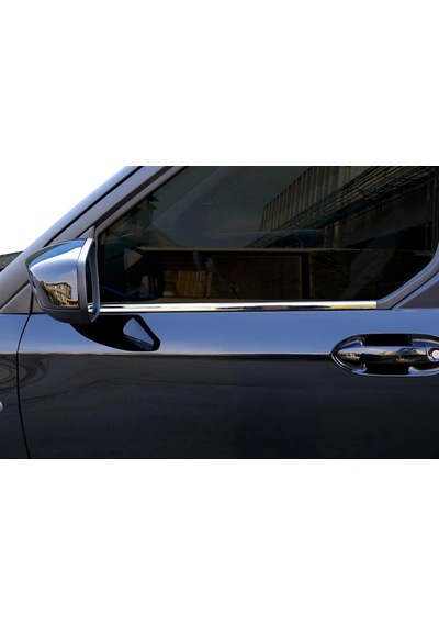 Omsa Ford Tourneo Courier Krom Cam Çıtası 4 Parça 2024 Ve Sonrası