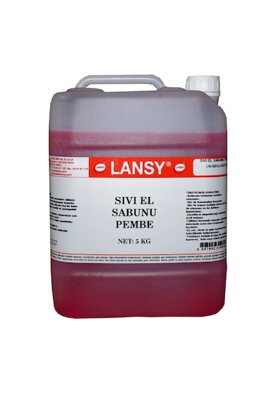 Lansy Sıvı El Sabunu Pembe 5 KG