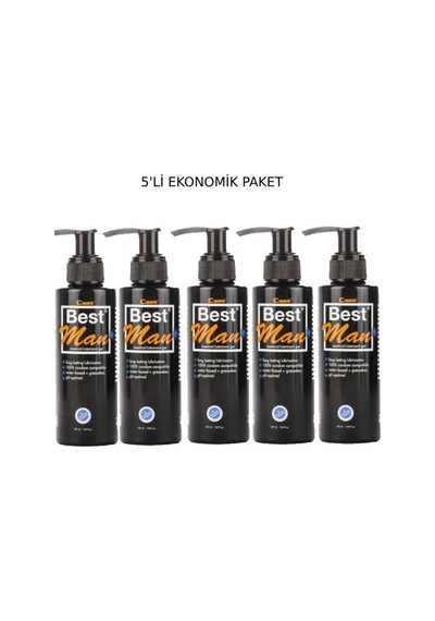 Cabs Bestman Su Bazlı Kayganlaştırıcı Jel 5 x 150 ML