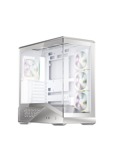 1st Player Gm7 Btf Gümüş Argb 4x12cm Fan Temperli Cam Usb 3.0 Type-c Atx Kasa