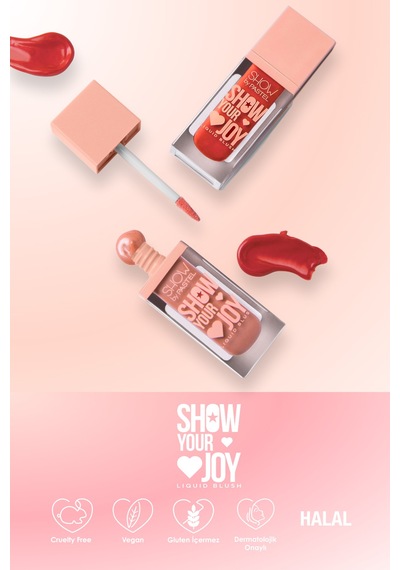 Show By Pastel Show Your Joy Liquid Blush - Likit Allık 54 Bronz