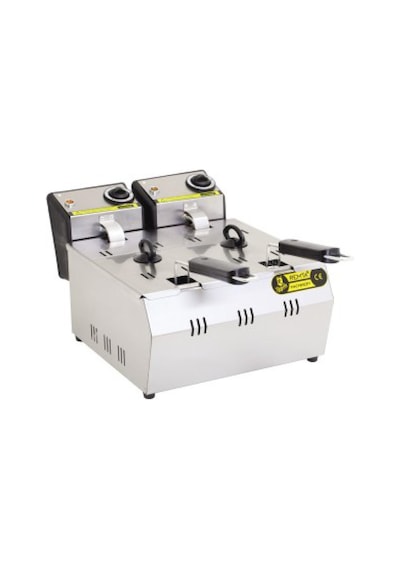 Remta 3 + 3 LT Çiftli Kapaklı 2200 W Fritöz