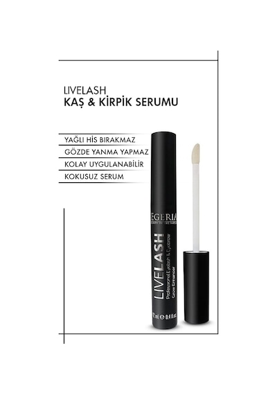 Egeria Livelash - Kaş ve Kirpik Serumu