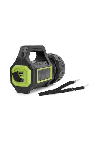 Hubrendy Kargo Ps-385 Şarjlı Spot Fener 30w Cob Led Solar Powerbank Özellikli