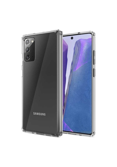 Samsung Uyumlu Galaxy Note 20 Kılıf Şeffaf Nitro Anti Shock Kapak Renksiz