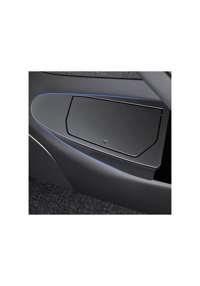 Red Lion Parts Tesla Model Y Juniper Uyumlu Ön Kapı İçi Gizli Çöp Kovası Kapaklı Düzenleyici Organizer