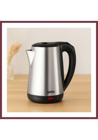Storeşahin Çelik Kablosuz Su Isıtıcı Kettle 1.8l 360 Döner, Otomatik Kapanma Shn0720