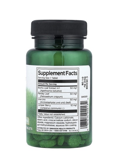 Swanson Vitamins, Water Tablets, 120 Tablets