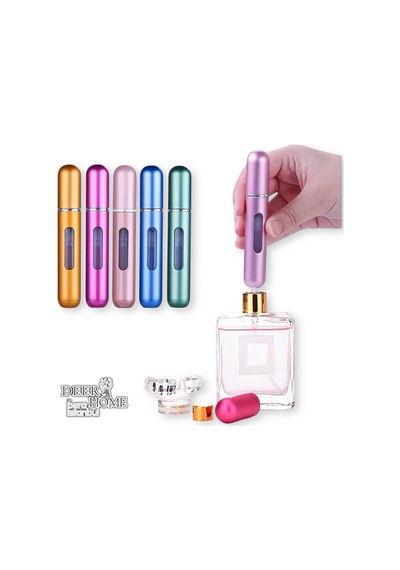 3 Adet Taşınabilir Cep Parfüm Şişesi Doldurma Atomizer Çantalık Doldurulabilir Mini Şişe 5ml