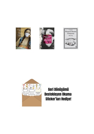 Hakka Sığındık + Şıpsevdi Günümüz Türkçesiyle + Billur Kalp + Okuma Sticker'ları