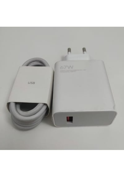 Xiaomi Turbo Xiaomi 67w Şarj Aleti + Type-c Kablo