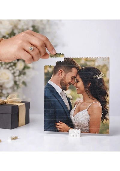 Kişiye Özel 220 Parça Fotoğraflı Blok Puzzle Kadınlar Günü, Sevgiliye Ve Anneye Özel Hediye Kobitmeyencom36881 Bk Gift