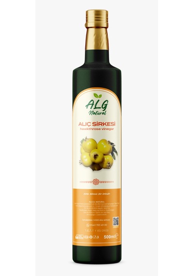 Alg Natural Alıç Sirkesi 500 ML