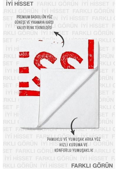 Yazılı Tipografik Plaj Havlusu-kırmızı Beyaz Minimalist Havuz Deniz Banyo Hızlı Kuruyan Sahil Örtüsü Dalgın Tozu