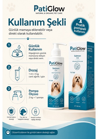 Patiglow Köpek Balık Yağı