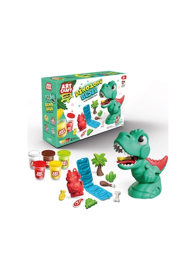 Art Craft 03814 Dinozoru Besle Oyun Hamuru Seti 280 G