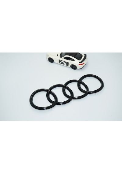 Dk Tuning Audi Bagaj Oval 192mm Siyah Halka Rozet Amblem Arma
