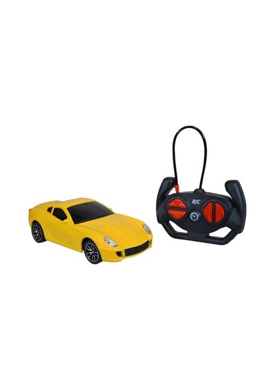 Ctoys Sports Car 27 Mhz Full Fonksiyon Uzaktan Kumandalı Chevrolet Corvette Sarı Ce 07