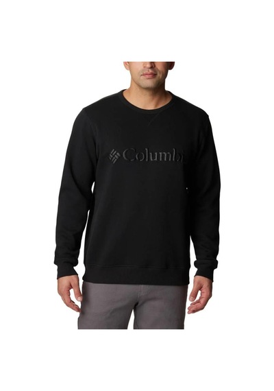 Columbia M Columbia Logo Sweatshirt Siyah