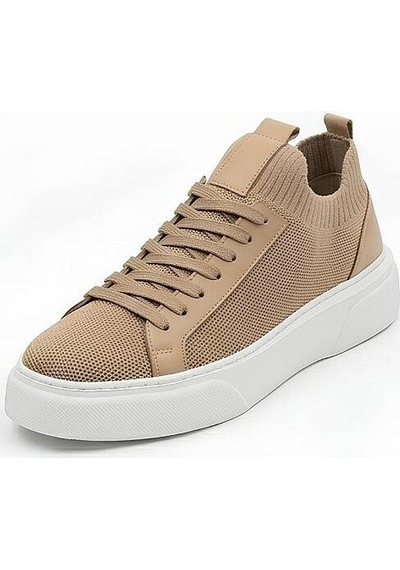 Daytex 1111-1 Erkek Full Triko Neolit Taban Sneaker Bej
