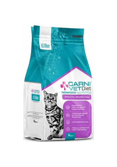 Carni Vet Diet Struvite Protection Tavuklu Yetişkin Kedi Maması 5 Kg