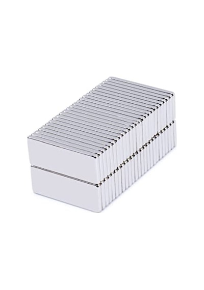 20 Adet Neodyum Mıknatıs Magnet 30x10x2 Mm Dikdörtgen Güçlü Mıknatıs