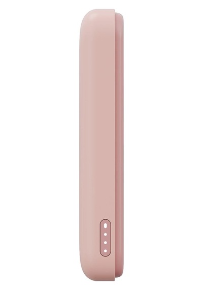 Energea X Bazic Gopower Snap 5k 3in1 5.000 Mah 20w Pd Kablolu Ve 15w Kablosuz Hızlı Şarj Magsafe Powerbank - Pembe Pembe