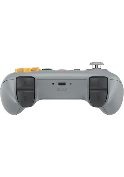 8bitdo 64 2.4g Wireless Controller N64 Konsol, Analog 3d, Ve Windows Uyumlu Gri