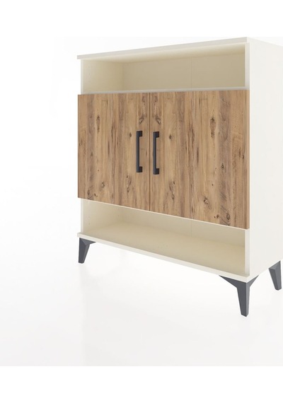 Arges Şifonyer 3 Raflı 2 Kapaklı 88x30x96 Aytaşı-çam Aytaşı