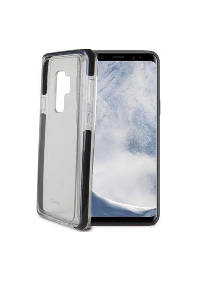 Celly Hexagon Galaxy S9 Plus İle Uyumlu Siyah Kılıf