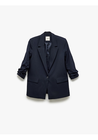 Koton Düğmeli Viskon Karışımlı Cep Detaylı Spor Blazer Ceket Lacivert 5spk10004uw Lacivert Koton Düğmeli Viskon Karışımlı Cep Detaylı Spor Blazer Ceket Lacivert 5spk10004uw Lacivert