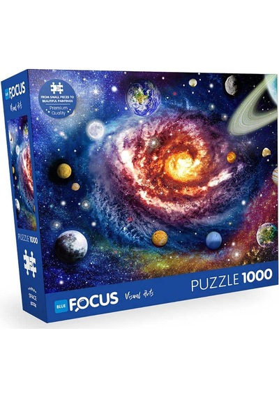 Blue Focus Space Uzay 1000 Parça Puzzle Bf429