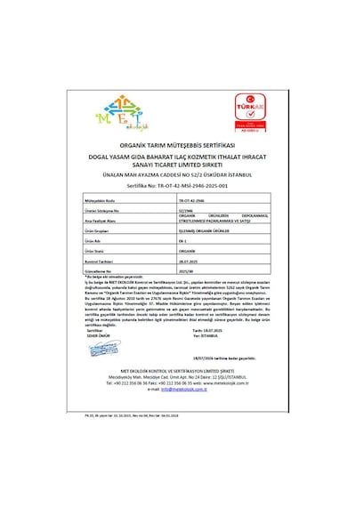 Organik Elma Suyu Konsantresi Tatlandırıcı