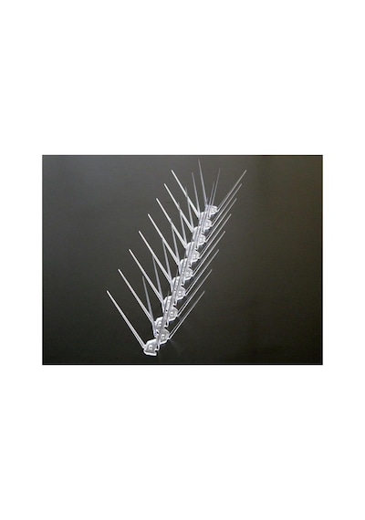 Kuş Kovar 10 Adet, 50cm- Toplam 5mt Profesyonel Kuş Kovucu Dikenli Sistem, Bina Çatı Ve Balkon Koruma, Güvercin,