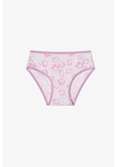 Penti Kız Çocuk Pembe Unibara Unicorn Desenli 5li Slip Külot