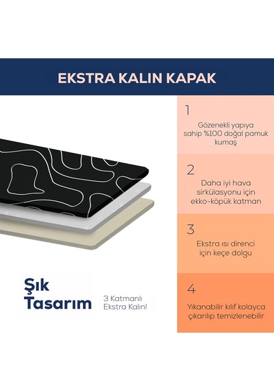 Perilla Tbtl-01 Happhom 4 Katmanlı 8 Kademeli Mono Ütü Masası 33 138cm Siyah