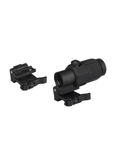 Magnifier 5x Yakınlaştırmalı Dürbün 22mm Ray Uyumlu, Katlanır Yaylı Ayaklı