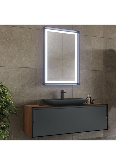 Orka Craft 120 Cm Ceviz-Antrasit Banyo Dolabı Alt Modül Ve Lavabo Antrasit Orka Craft 120 Cm Ceviz-Antrasit Banyo Dolabı Alt Modül Ve Lavabo Antrasit