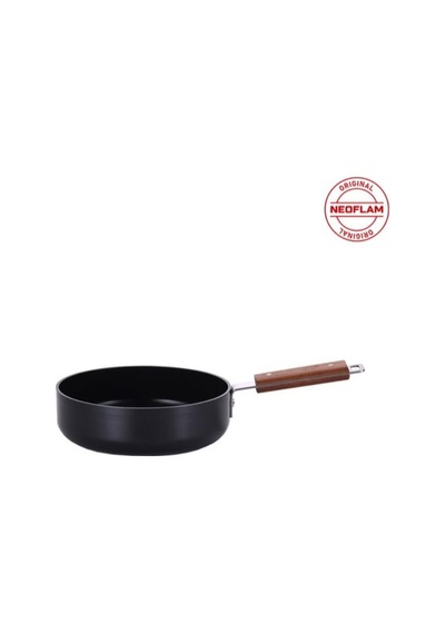0128 D-neobn120w Bıen Alumınyum Dokum Wok Tava Sıyah 20cm