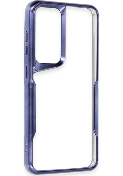 Samsung Uyumlu Galaxy S24 Kılıf Boyi Silikon Kapak Lacivert