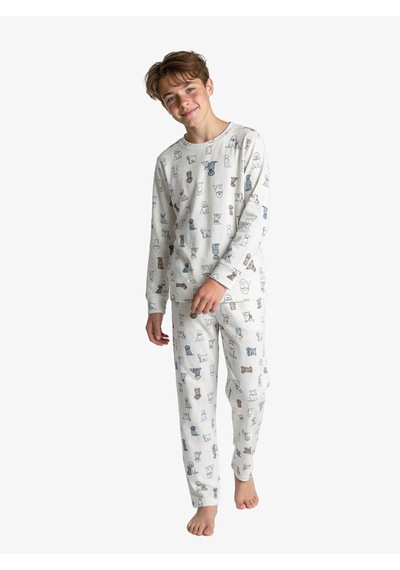 Blackspade Erkek Çocuk Pijama Takımı 41024 - Desenli