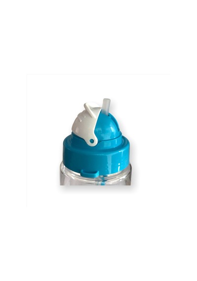 Gıpta Blue-Me Tritan Desenli Pipetli Matara 500 Cc - A.Mavi