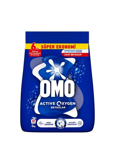 Oxygen Beyazlar Toz Deterjanı 6 Kg
