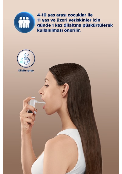 Dynavit Vitamin B12 1000mcg 10ml Dilaltı Sprey- Aile Boyu B12 Vitamini - Methylcobalamin Hafıza & Enerji