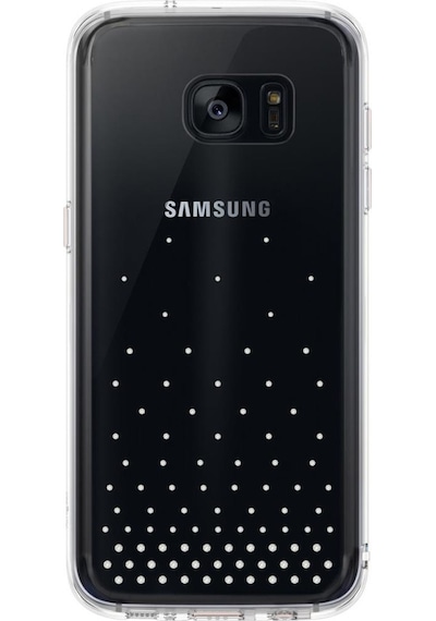 Ringke Noble Fusion Galaxy S7 Edge İle Uyumlu Taşlı Kılıf Extra Darbe Emici Wedding Clear