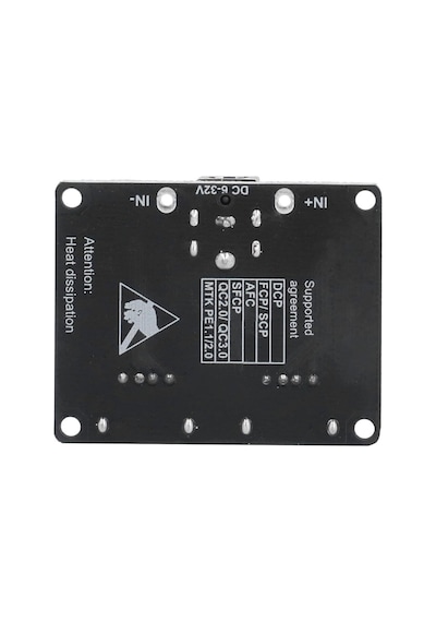 2 Usb Dc Dönüştürücü, Dc Dönüştürücü Hızlı Hızlı Şarj Devre Kartı, Usb Cep Telefonu Şarj Kartı, Çoklu Hızlı Doldurma Protokolleri İçin
