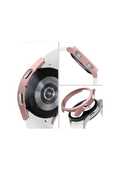 Huawei Watch 4 Pro İle Uyumlu Önü Açık Çerceve Pc Wafture Silikon Kılıf Koruma Watch 4 Pro İle Uyumlu Gard Çerçeve Çok Renkli