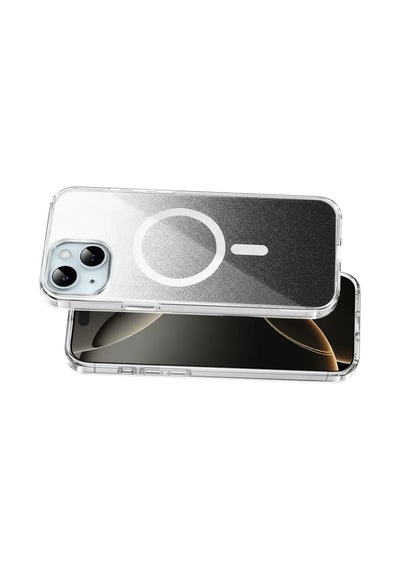 Magicool Onegif Apple iPhone Uyumlu 15 Sora Simli Magsafe Kapak - Siyah